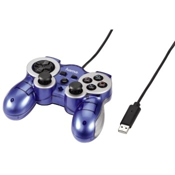 Hama Controller "Mini V3 Blue" for PS3 – image 1