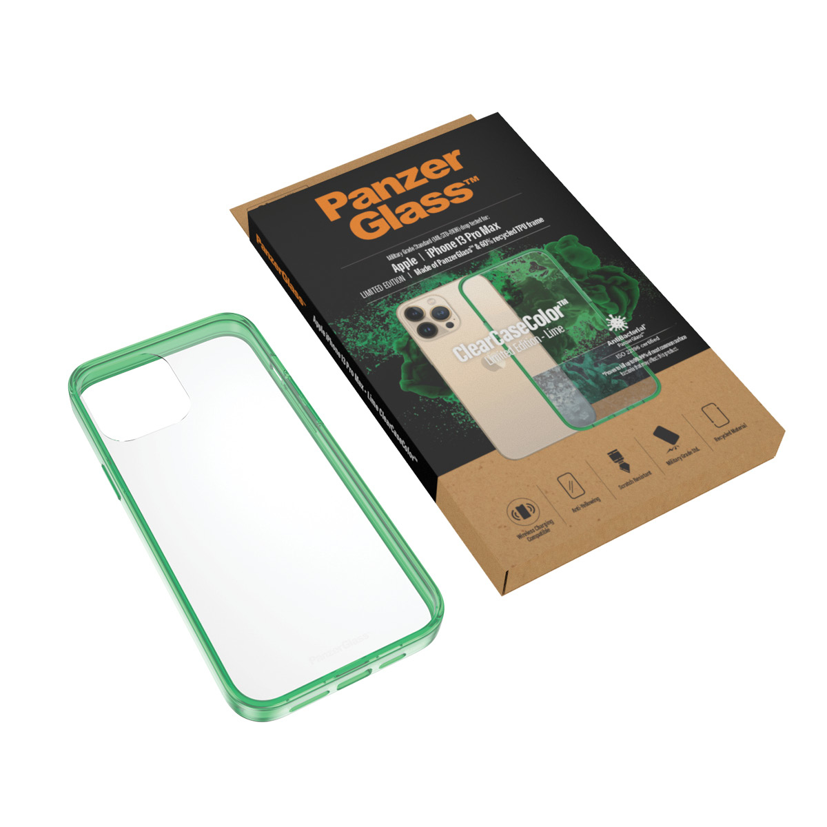 PanzerGlass ® ClearCaseColor™ iPhone 13 Pro Max - Lime – image 5