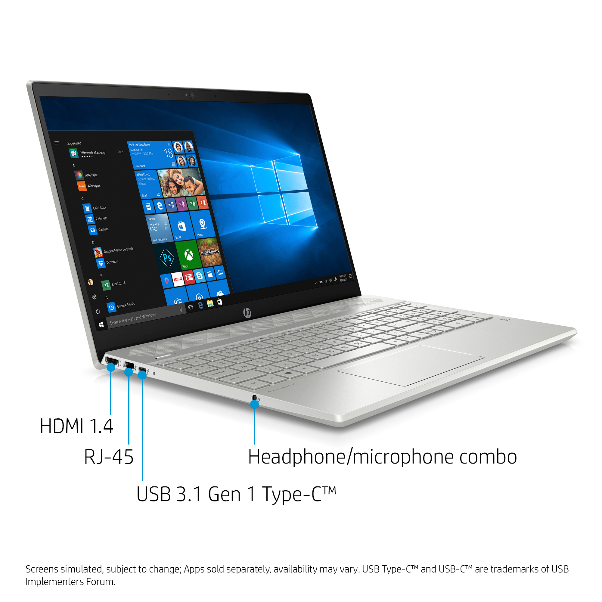 HP Pavilion 15-cs2675nd Intel® Core™ i7 i7-8565U Laptop – image 7