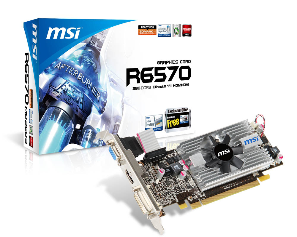 MSI 912-V250-031 graphics card AMD Radeon HD6570 – image 5