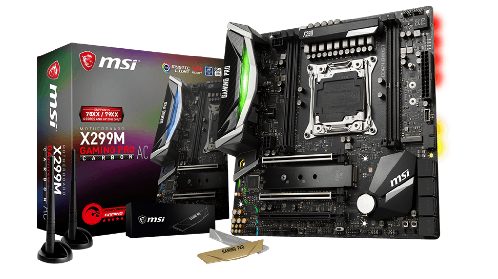 MSI X299M GAMING PRO CARBON AC – image 1