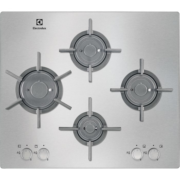 Electrolux EGU6647LOX Stainless steel Built-in Gas 4 zone(s)