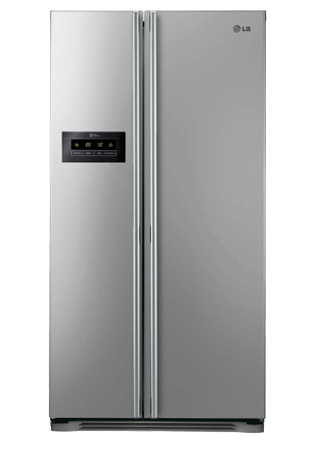 LG GS3159PVJV1 side-by-side refrigerator Freestanding