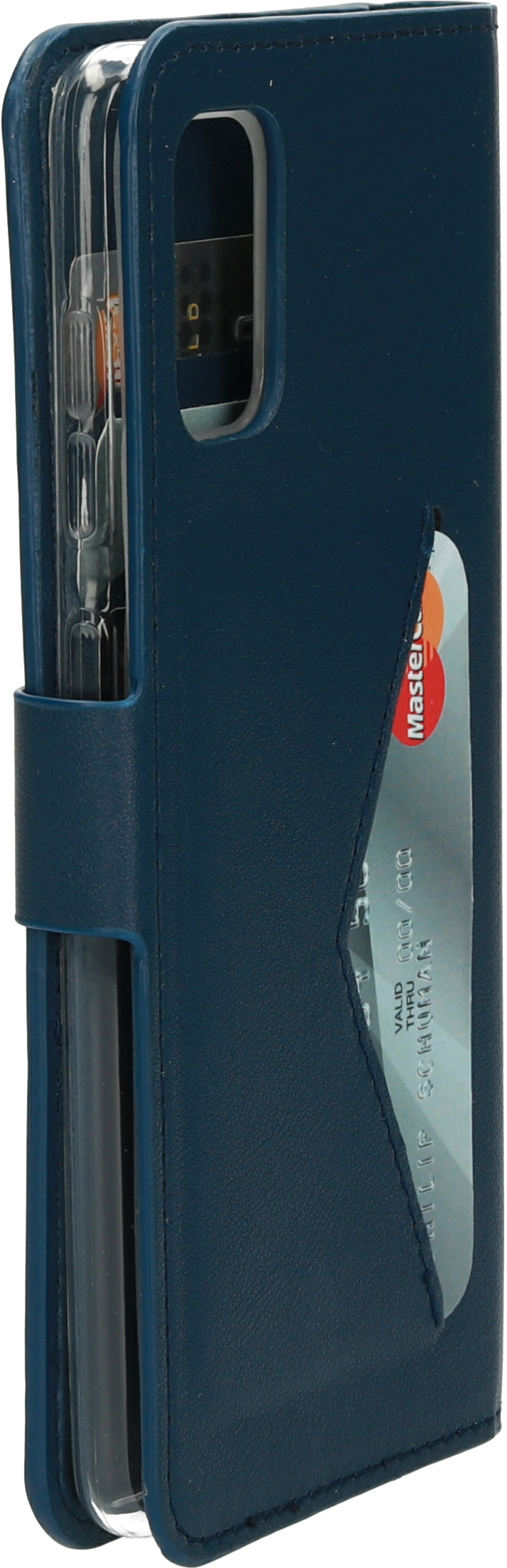 Mobiparts Classic Wallet Case Samsung Galaxy A41 (2020) Blue – image 5