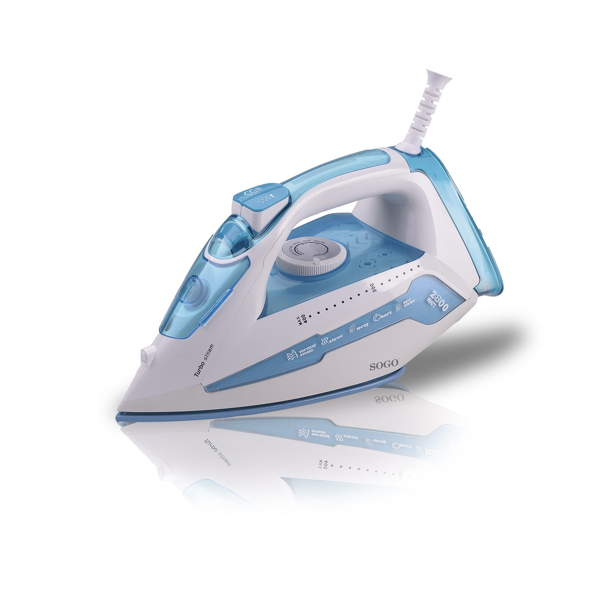 Sogo PLA-SS-6330-B iron Dry & Steam iron Ceramic soleplate – image 7