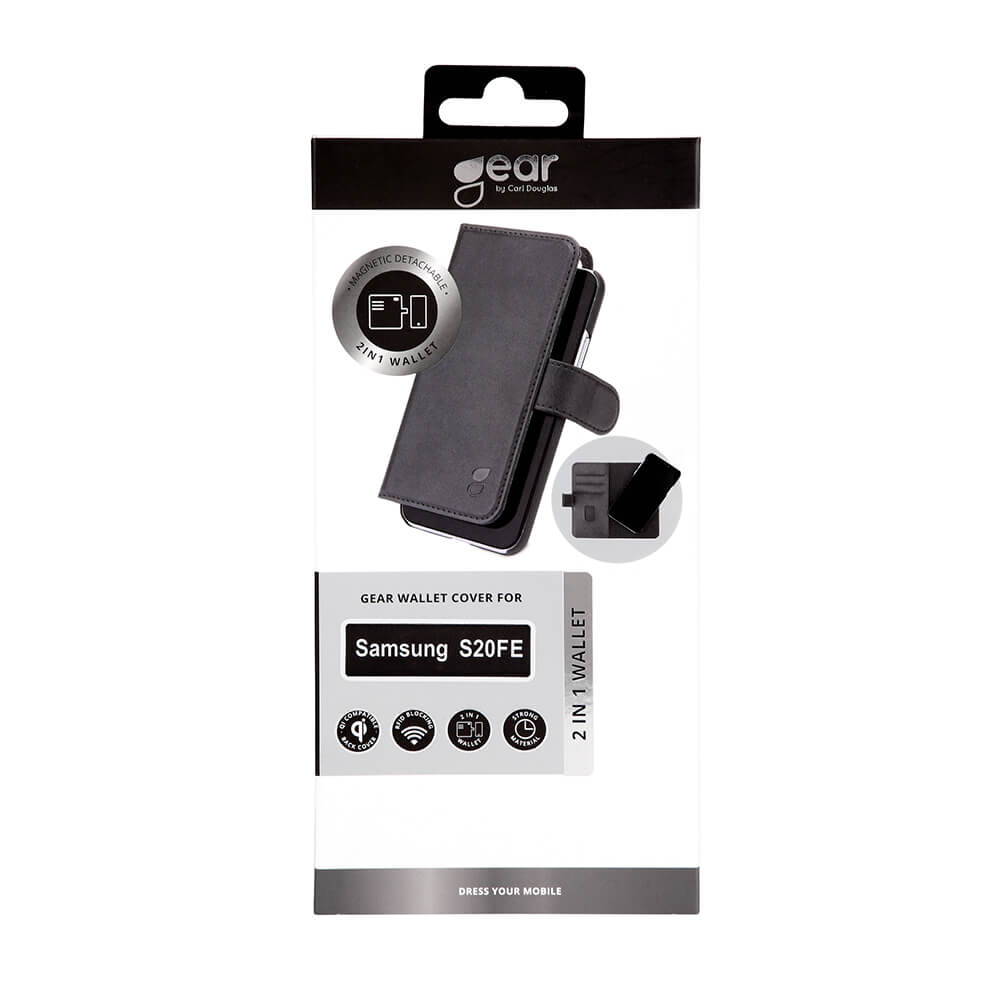 Gear Wallet Case Black - Samsung S20FE – image 2