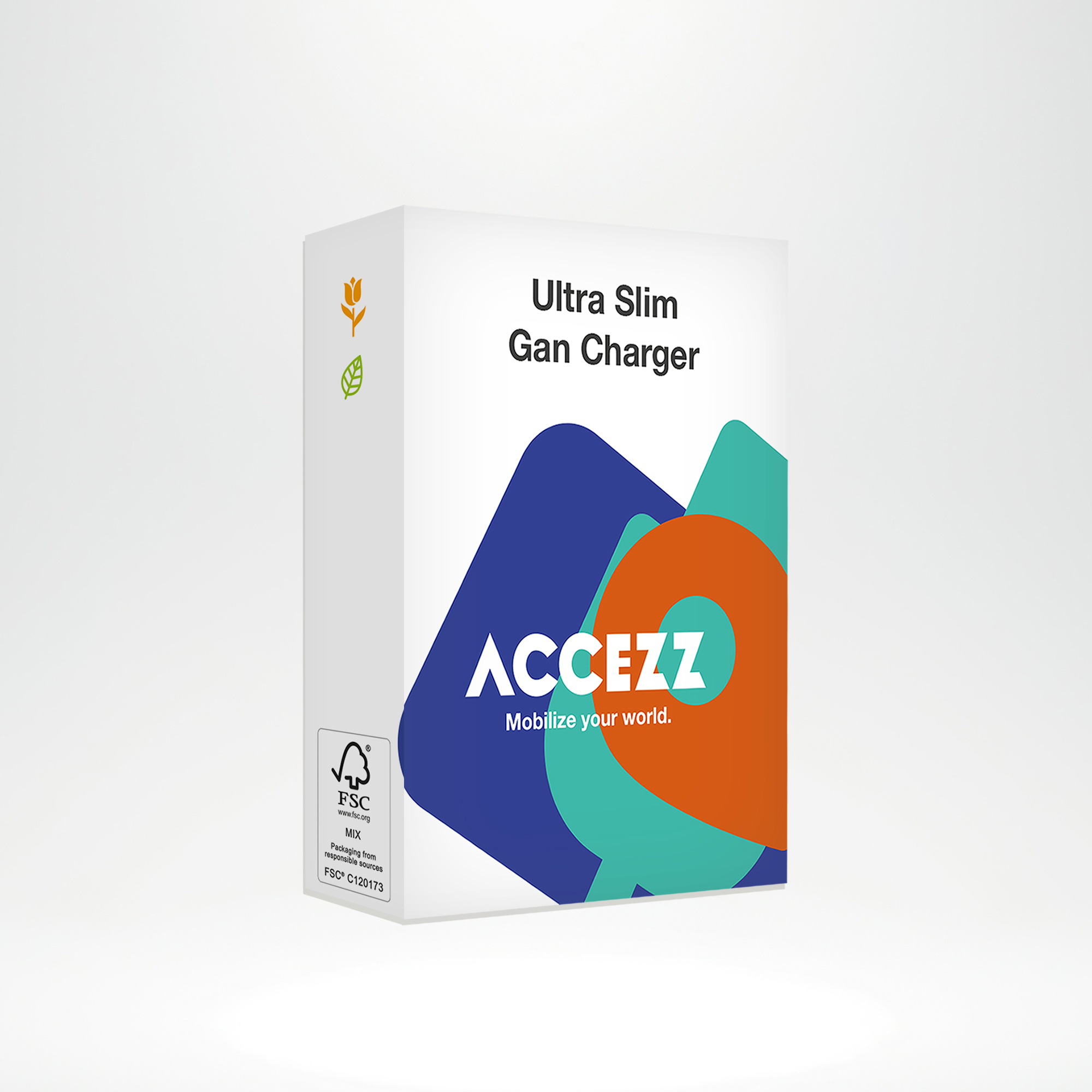 Accezz SH00091789 mobile device charger Universal White AC Fast charging Indoor – image 2