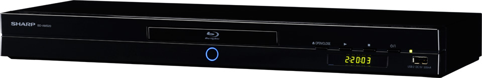 Sharp BD-AMS20S DVD/Blu-Ray player 3D Black – image 3