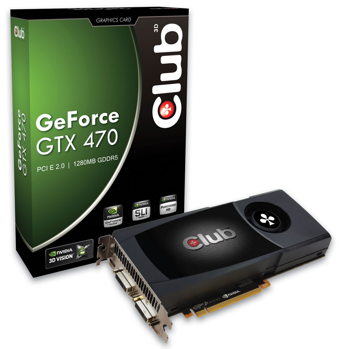 CLUB3D CGNX-X4780 graphics card GeForce GTX 470
