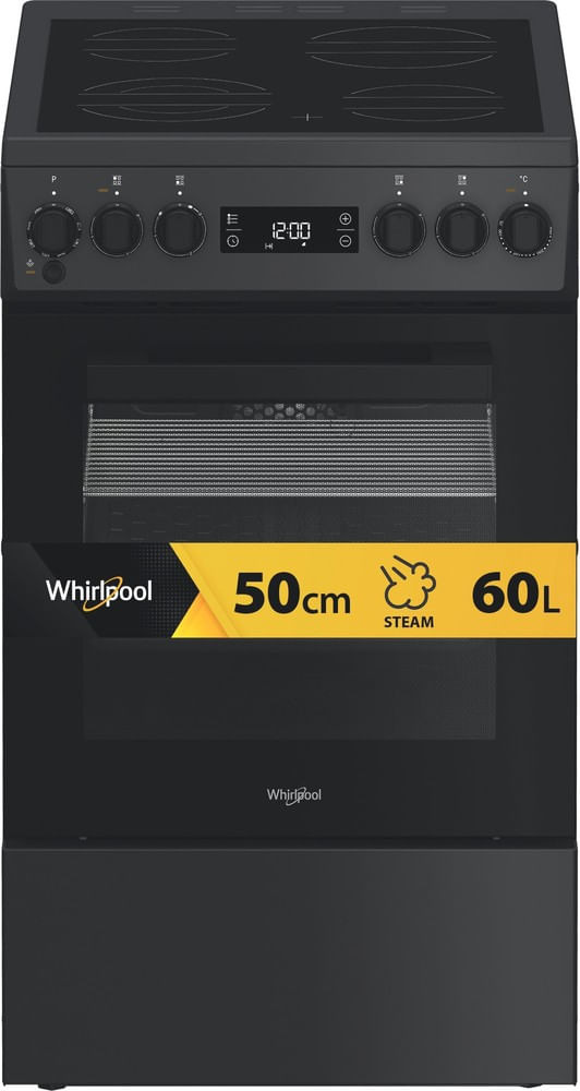 Whirlpool W5V8LCSA Freestanding cooker Electric Ceramic hob Anthracite – image 1