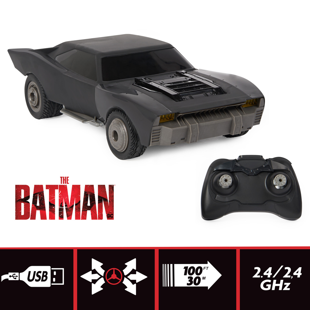 Spin Master DCR VHC MOV Batmobile Turbo Boost GML – image 2