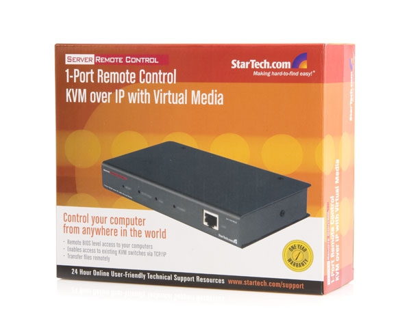 StarTech.com 1 Port Server Remote Control IP KVM w/Virtual Media – image 5