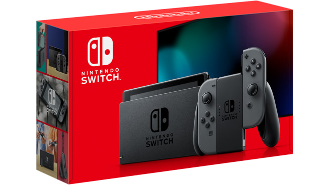 Nintendo CONSOLA SWITCH GRIS – image 1