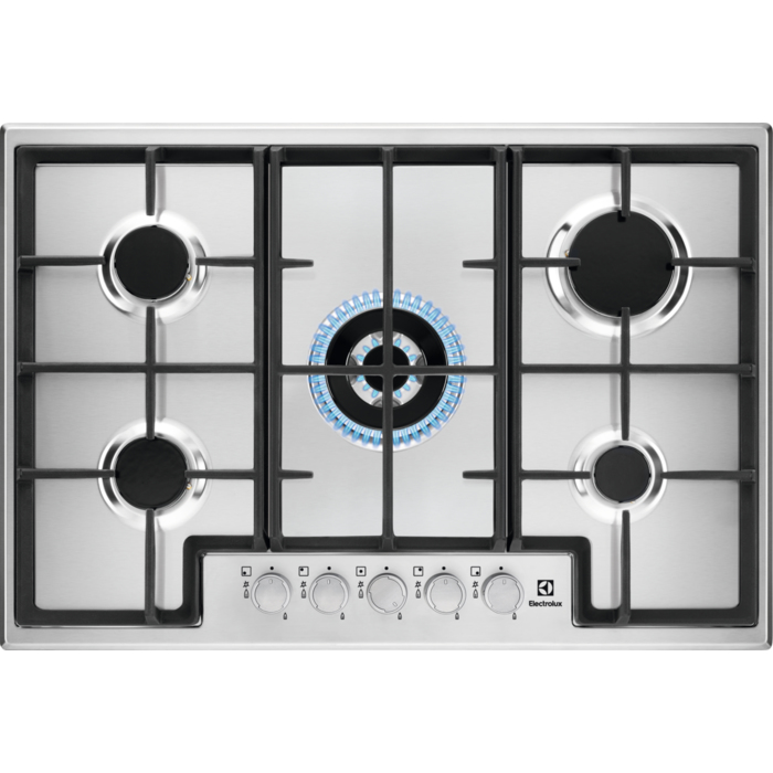 Electrolux EGS7536X hob Stainless steel Built-in Gas 5 zone(s) – image 1