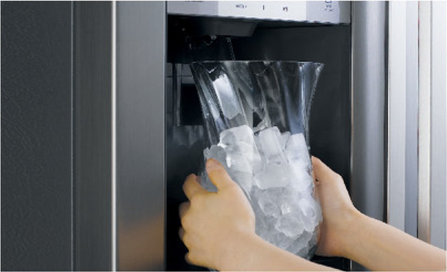 Daewoo RFN-26D1BI side-by-side refrigerator Freestanding – image 4