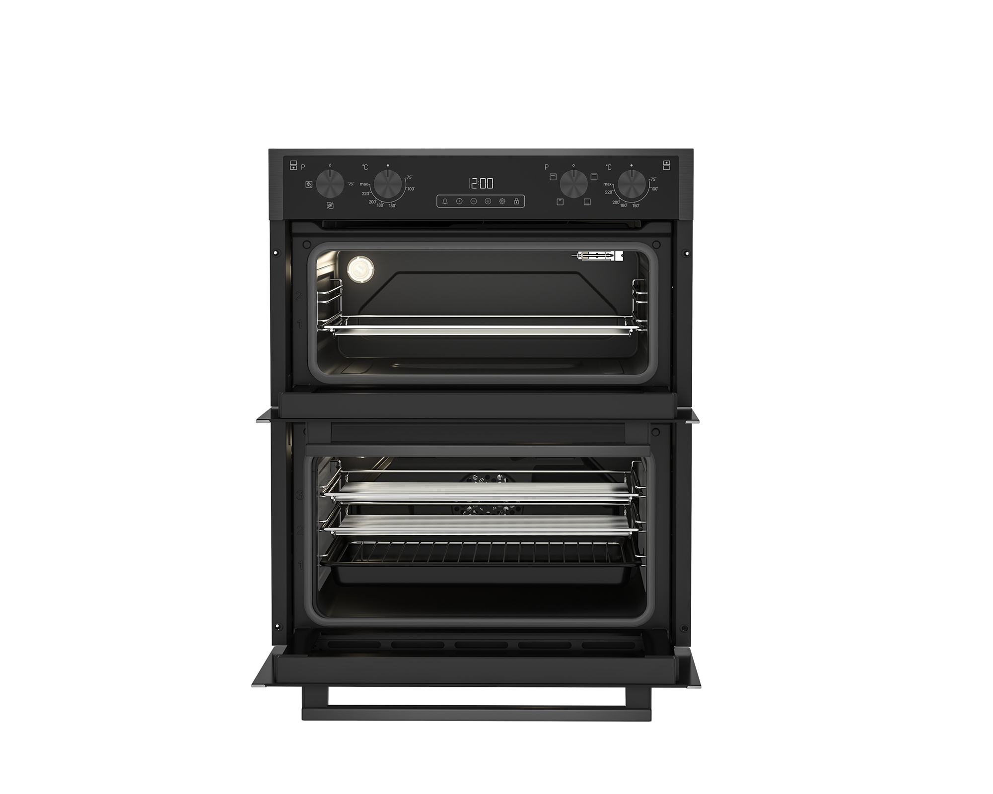 Blomberg ROTN9202DX 72cm Built-In Double Fan Oven with Touch Control LED Display – image 4