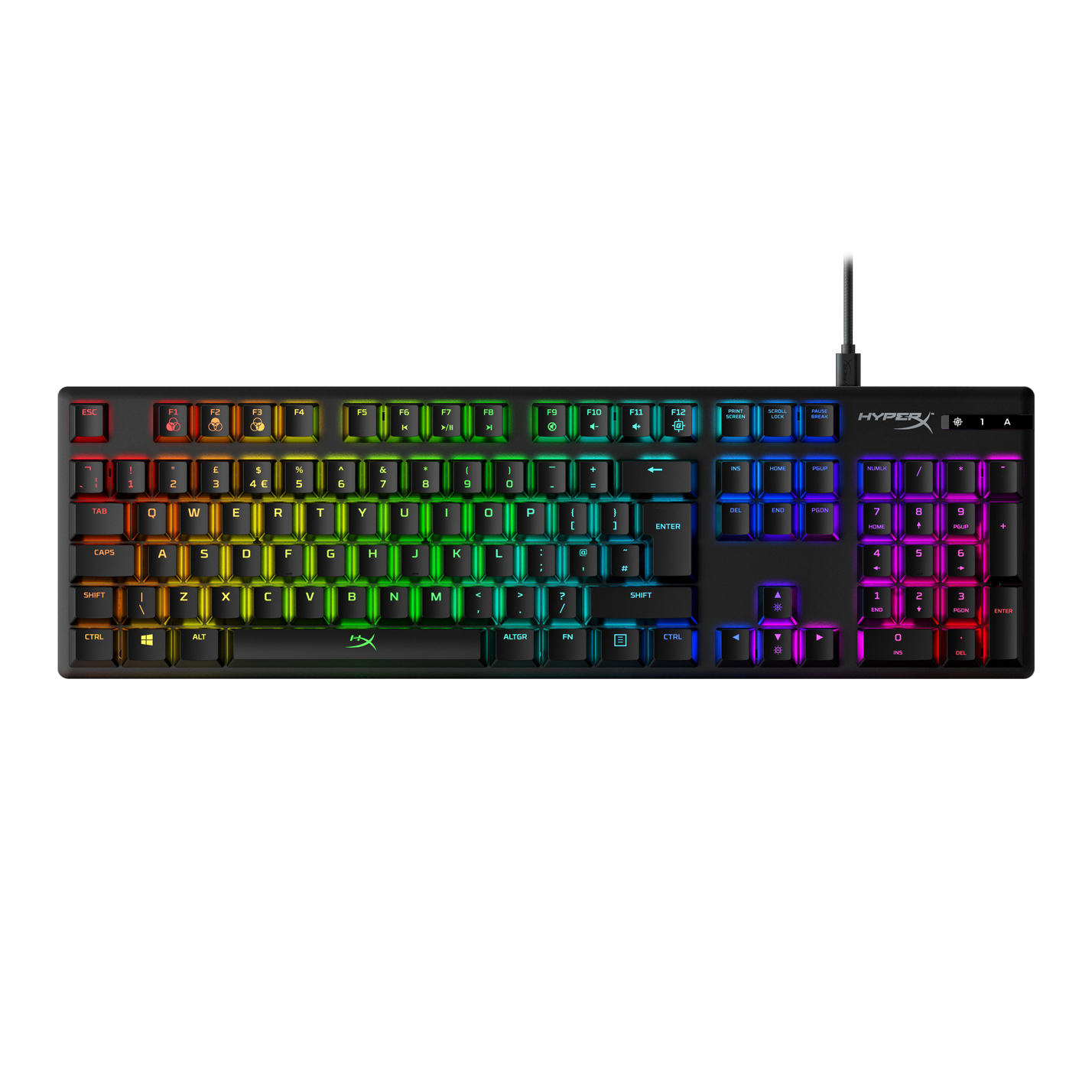 HyperX Alloy Origins Keyboard Red