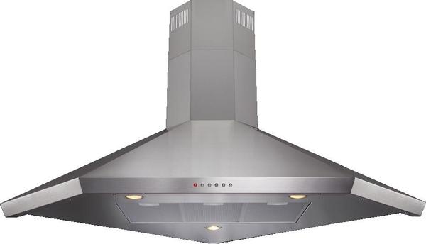 CDA A1SS cooker hood Corner Stainless steel 500 m³/h