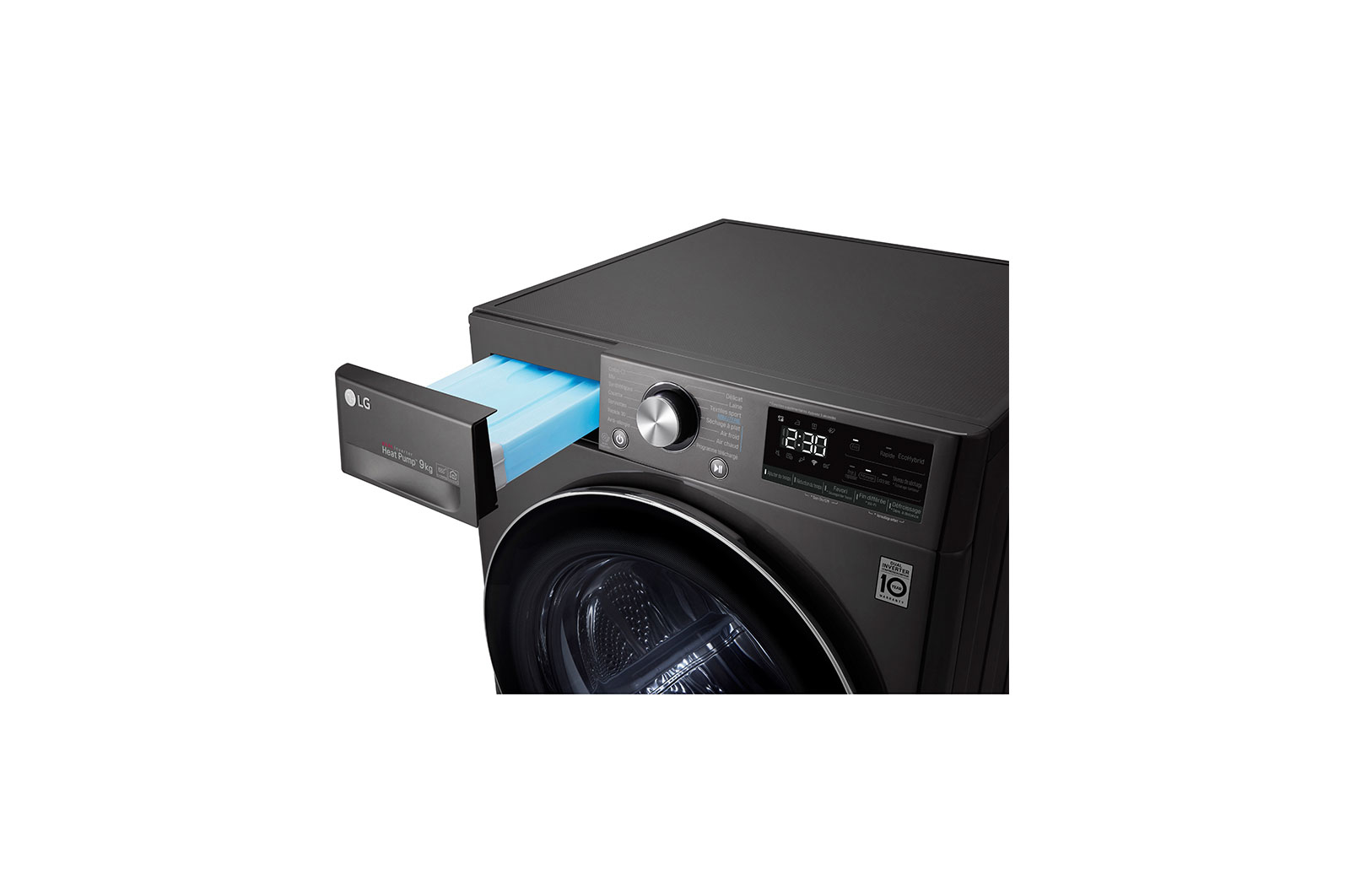 LG RH9V92BS tumble dryer Freestanding Front-load – image 9