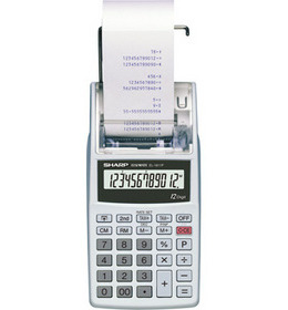 Sharp EL-1611PGY calculator Pocket Printing White
