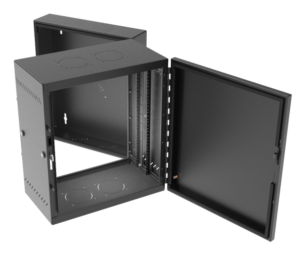 Vertiv GL2418WMS-B-00 rack cabinet 12U Wall mounted rack Black – image 3