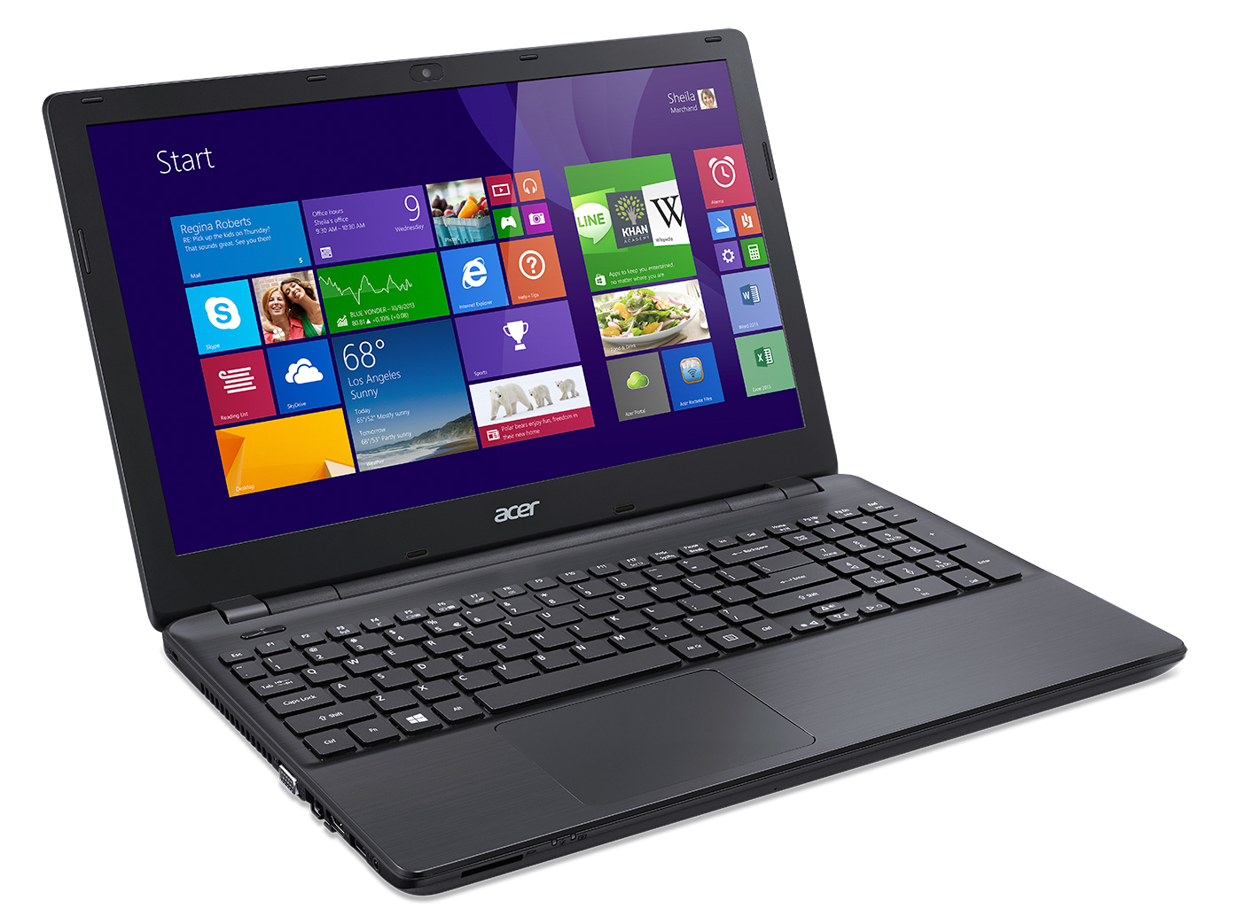 Acer Aspire E E5-551-T3HD AMD A10 A10-7300 Laptop – image 3