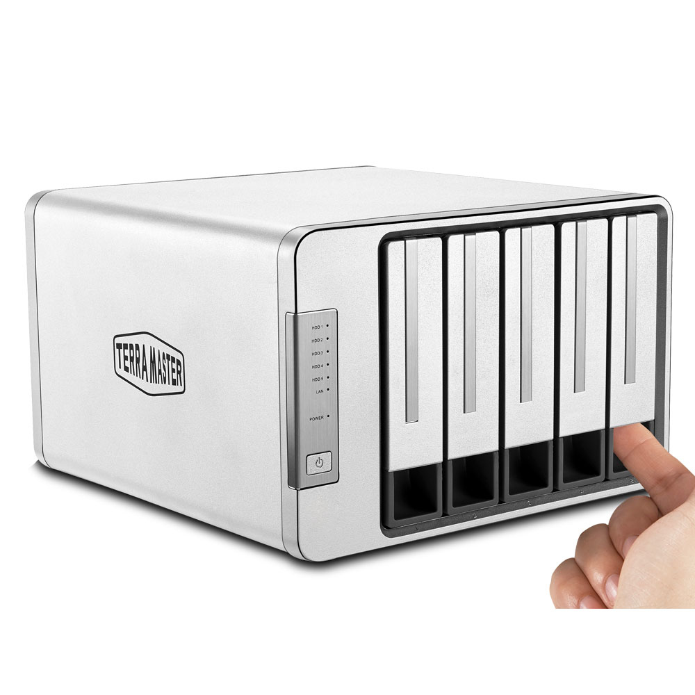 TerraMaster F5-421 NAS/storage server Desktop Intel® Celeron® J3455 – image 4