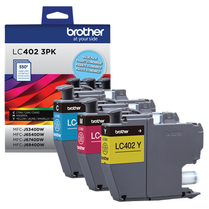 Brother LC4023PKS ink cartridge 1 pc(s) Original Standard Yield Cyan, Magenta, Yellow – image 2