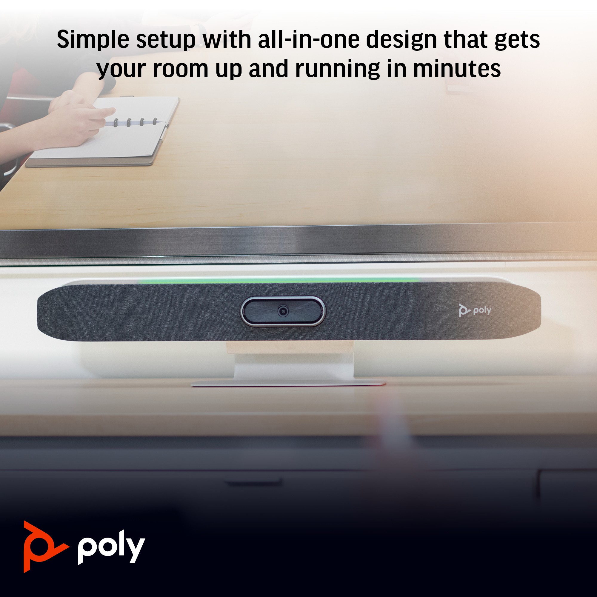 HP Poly Studio X50 All-In-One Video Bar – image 4