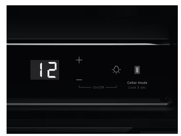 Electrolux WKU30SSP Thermoelectric wine cooler Built-in Black 18 bottle(s) – image 2