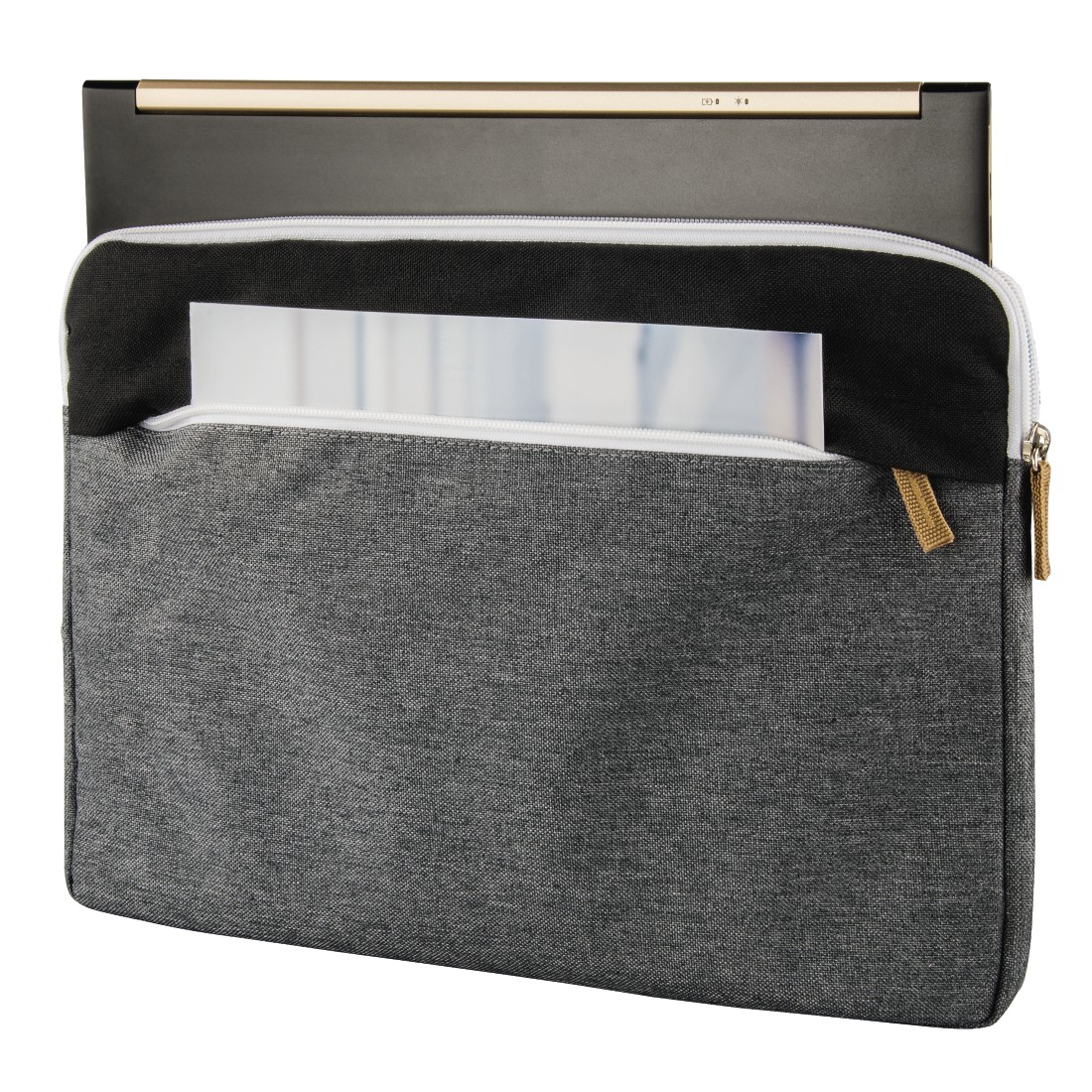 Hama Florenz 33.8 cm (13.3") Sleeve case Black, Grey – image 2