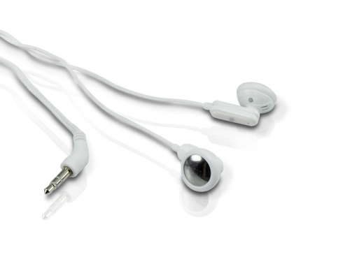 Conceptronic Classis Headphones Wired In-ear White – image 1