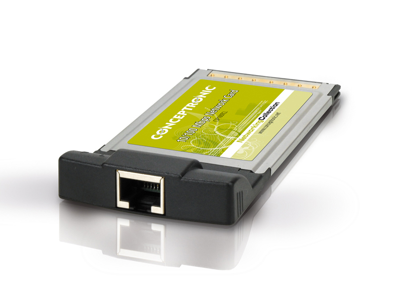 Conceptronic 10/100 Mbps Network PC Card – image 2