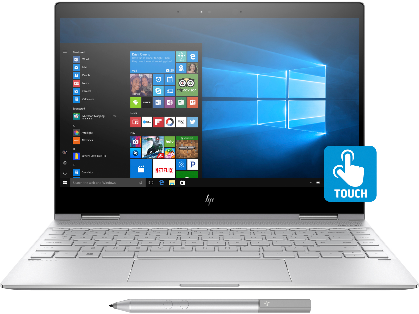 HP Spectre x360 13-ae088ca Intel® Core™ i7 i7-8550U Hybrid (2-in-1) – image 1