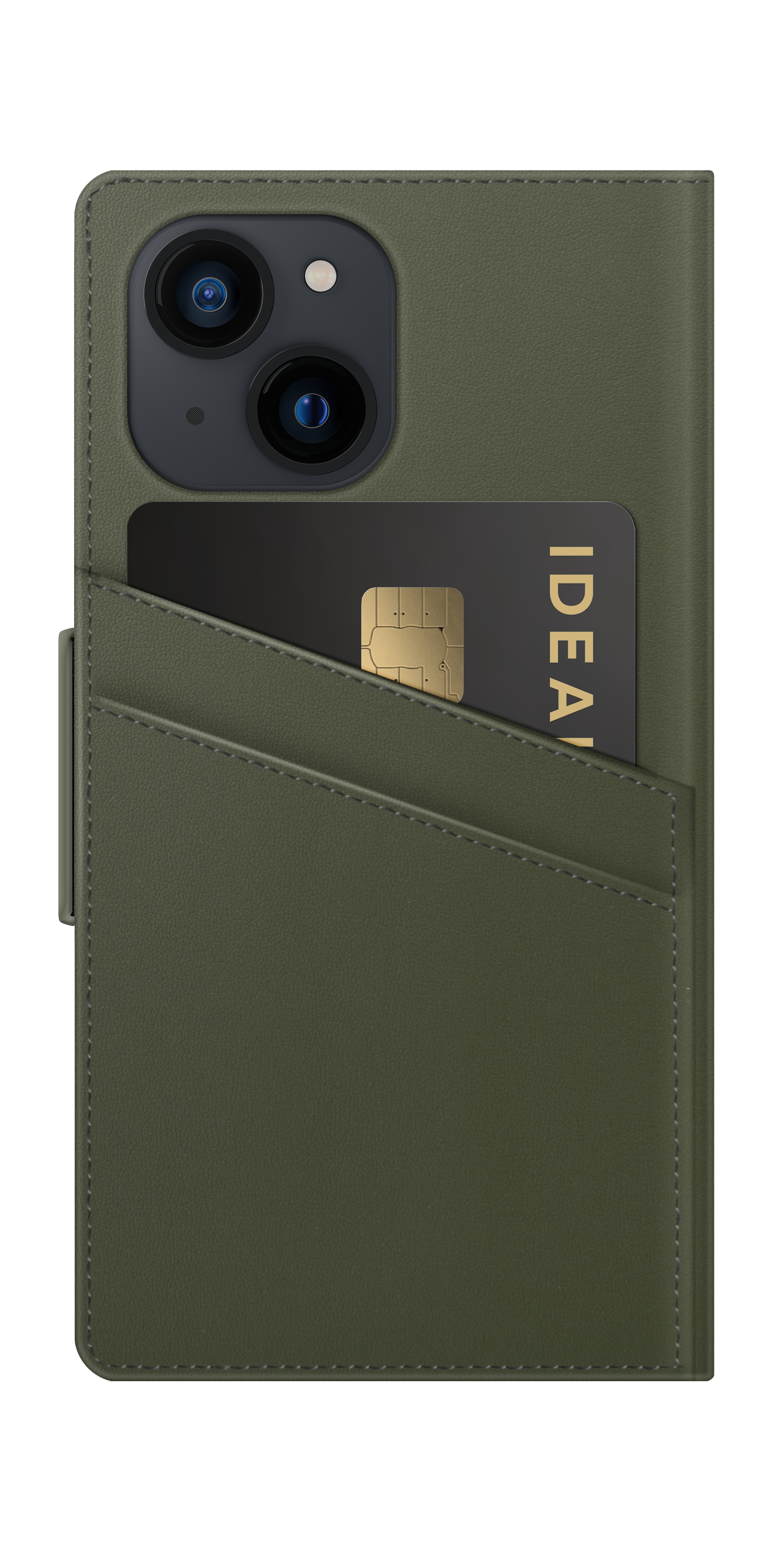 iDeal of Sweden Atelier Wallet iPhone 13 Mini Intense Khaki – image 2