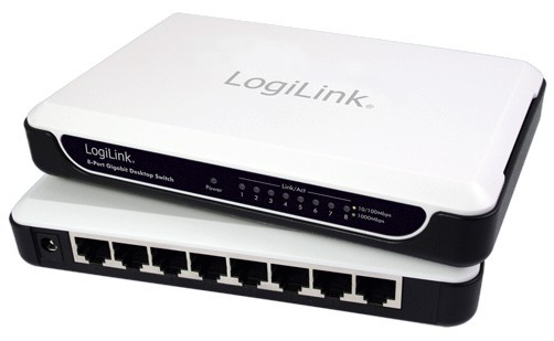 LogiLink Gigabit Desktop Switch – image 2