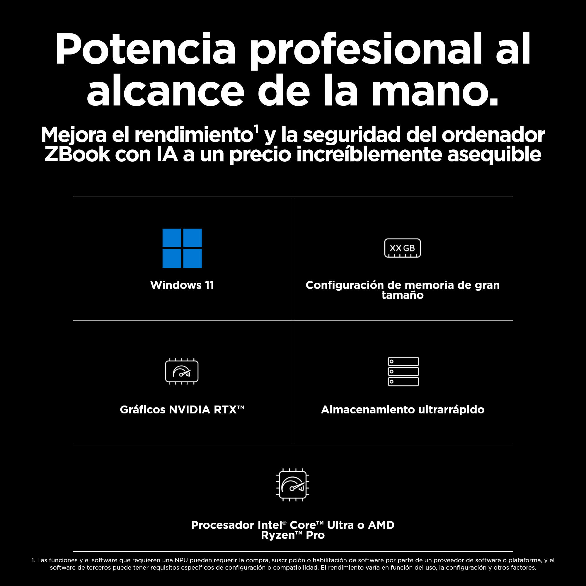 Workstation Portátil HP ZBook Power G11a 16" - imagen 11