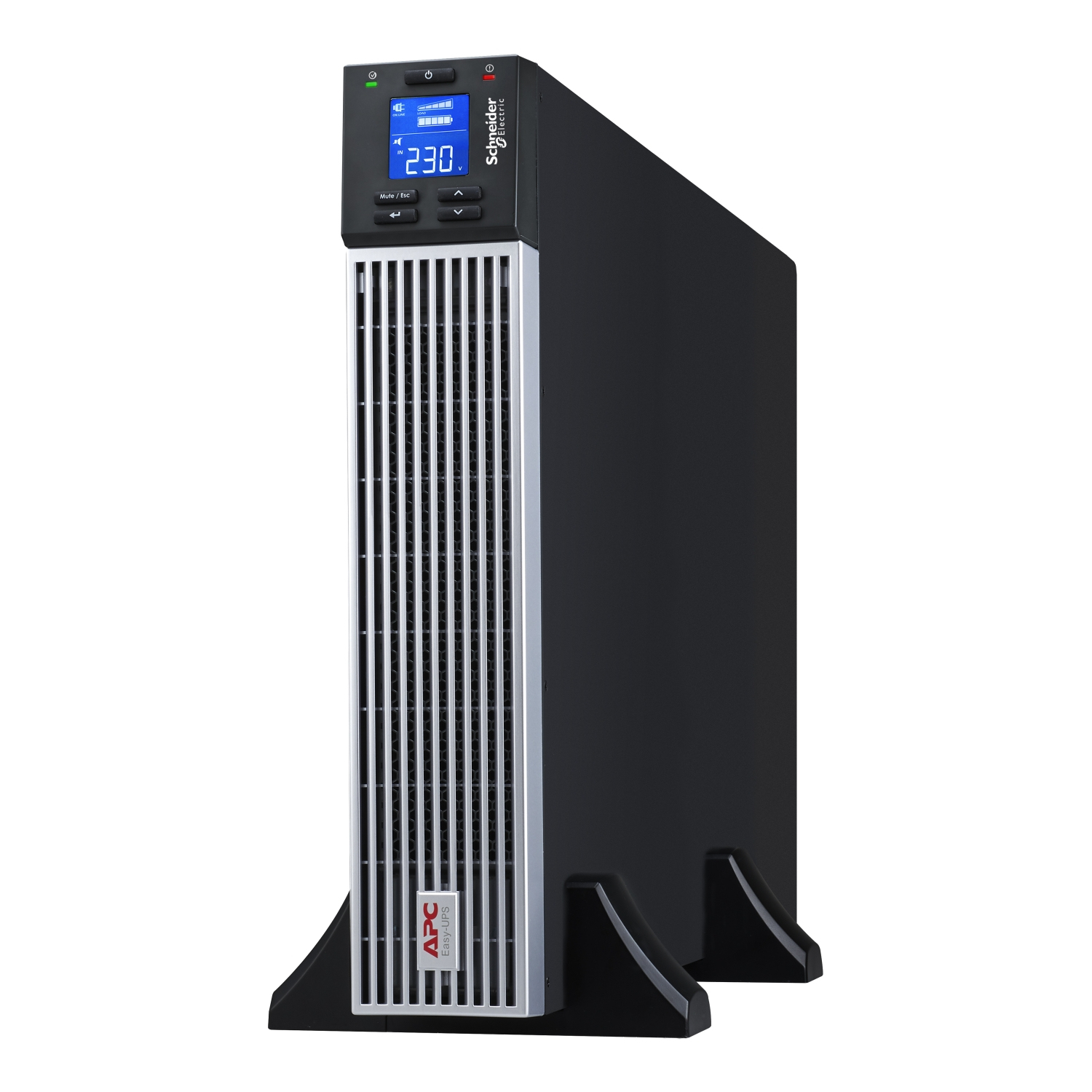 APC Easy UPS On-Line SRVL3KRIRK 3000 VA / 2700 W Online-USV Lithium-Ionen 230V Schwarz/Silber