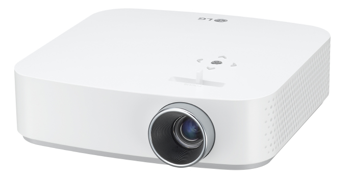 LG PF50KA Standard throw projector 600 ANSI lumens DLP 1080p (1920x1080) White