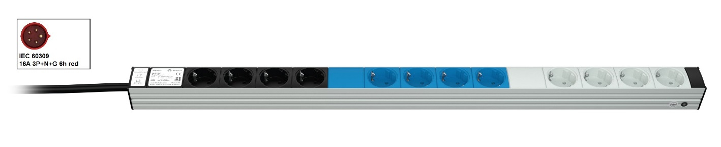 Vertiv Knürr DIS Rack PDU, Compact, 0U, input Schuko – image 2