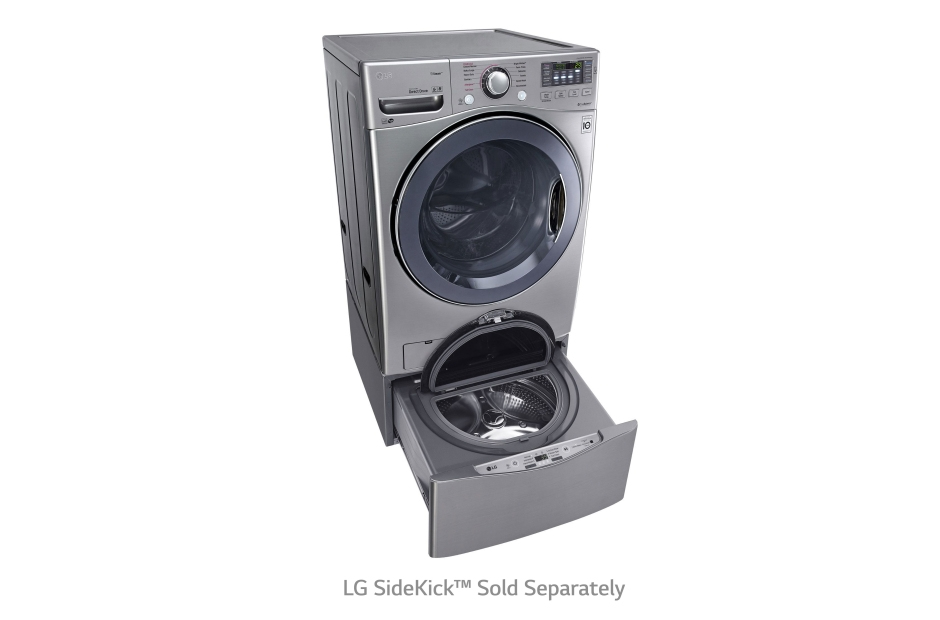 LG WM3770HVA washing machine Front-load 1300 RPM Graphite – image 2