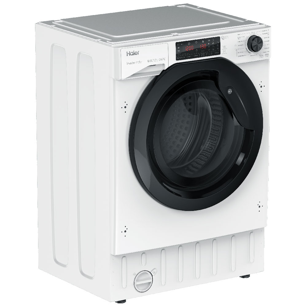 Haier HWDQ90B416FWB-RU washer dryer Built-in Front-load White – image 4