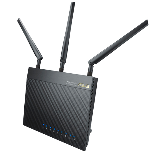 ASUS RT-AC66U wireless router Gigabit Ethernet Dual-band (2.4 GHz – image 4
