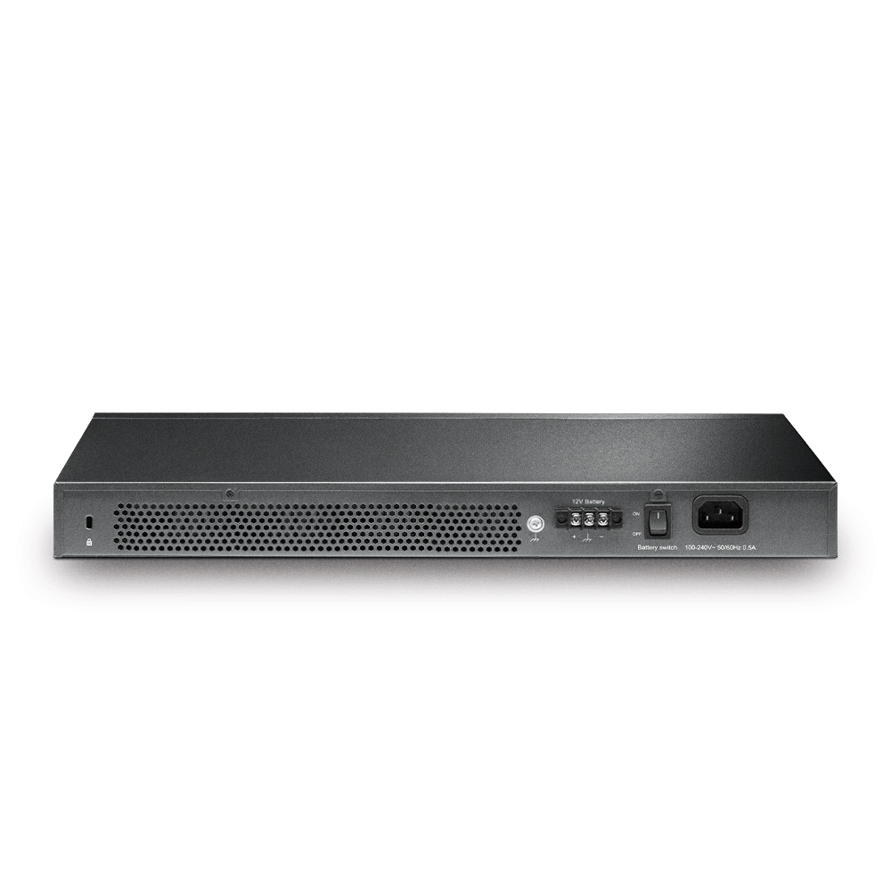 TP-Link JetStream TL-SG3428X-UPS network switch Managed L2+/L3 Gigabit Ethernet (10/100/1000) 1U Black – image 3