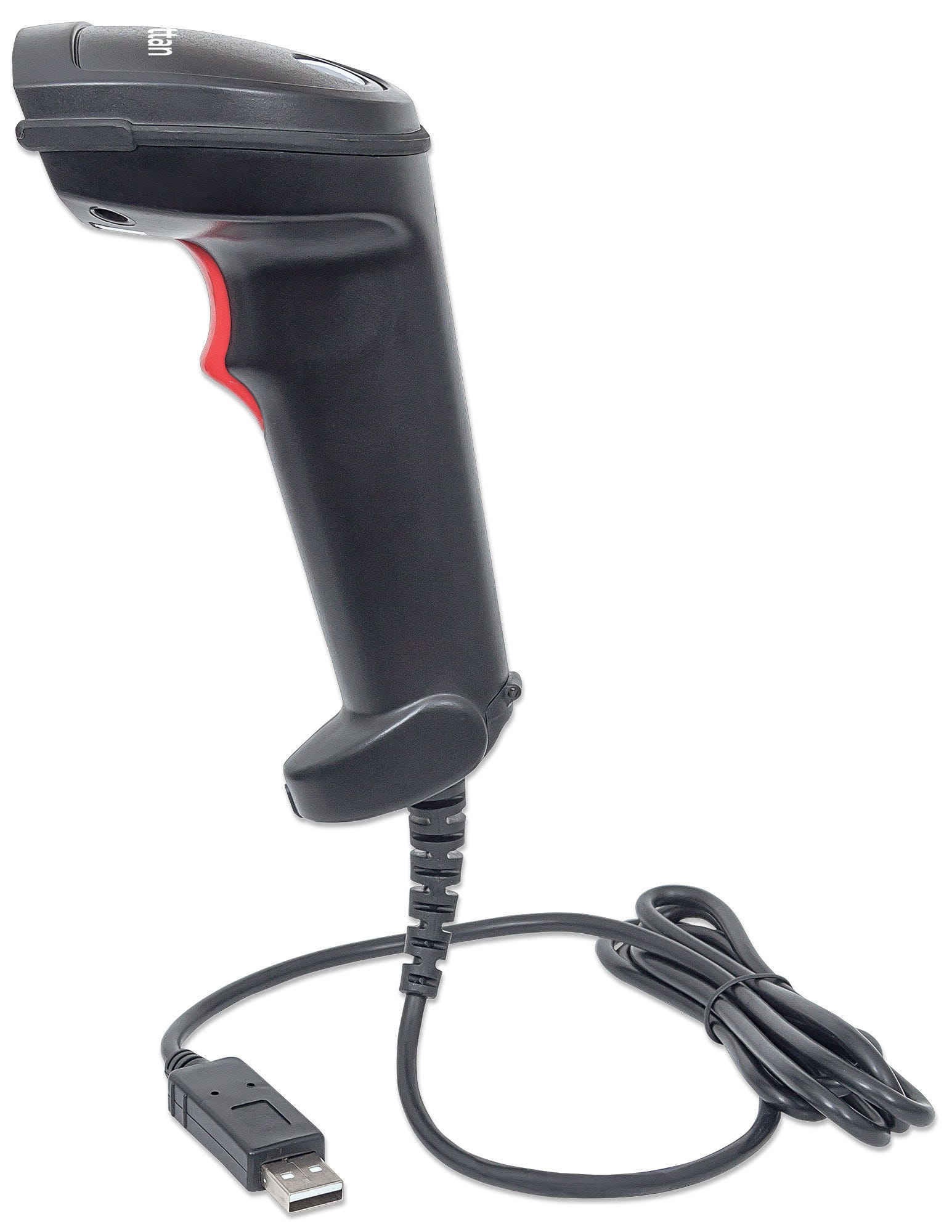 Manhattan Laser Handheld Barcode Scanner, USB – image 4