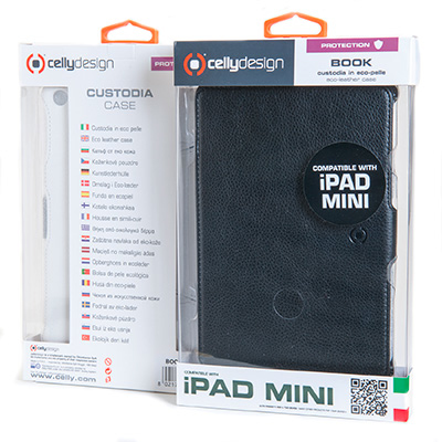 Celly BOOKTAB07 tablet case Folio Black – image 2
