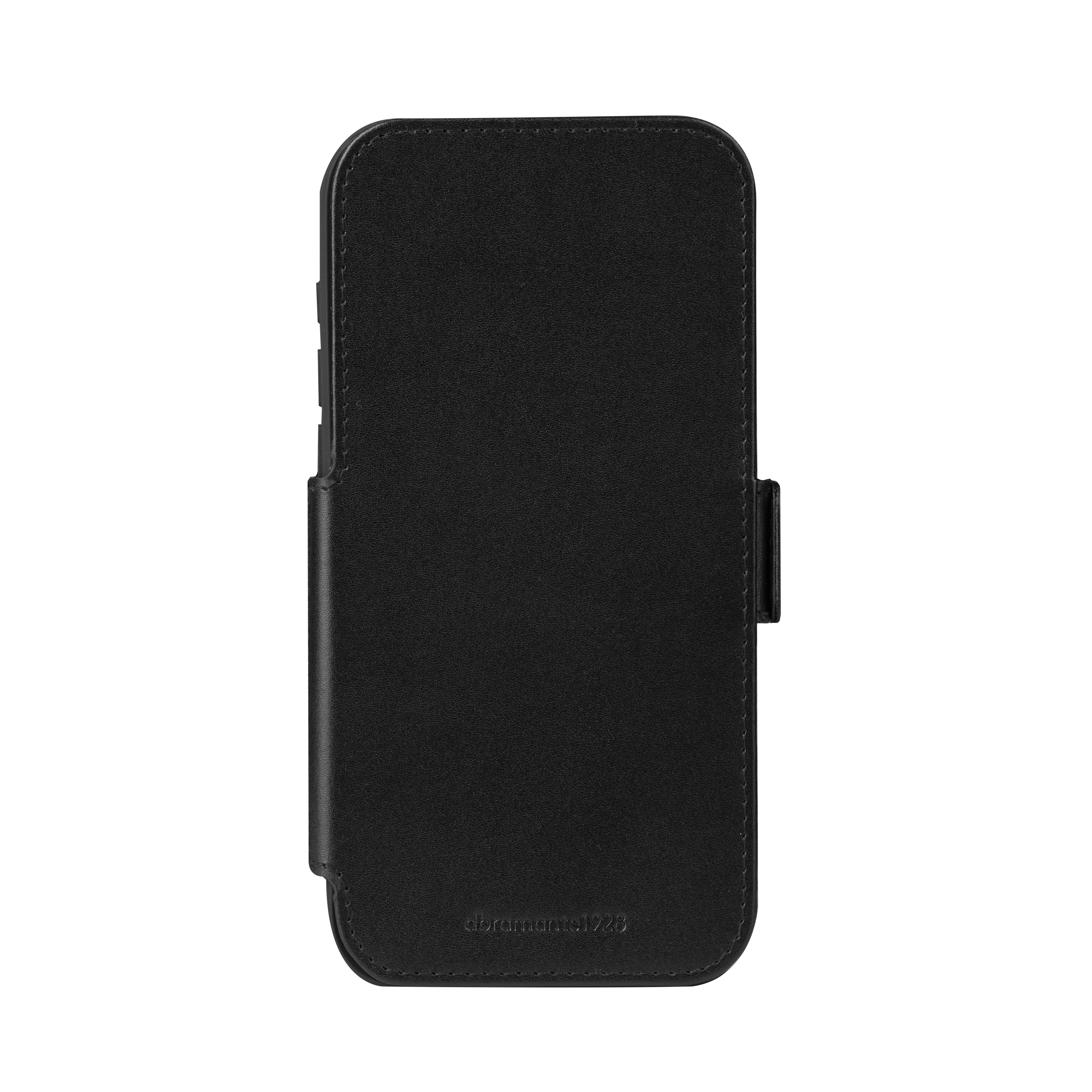 dbramante1928 Copenhagen - Flip cover for mobile phone - full-grain leather - black - for Apple iPhone 17 Pro