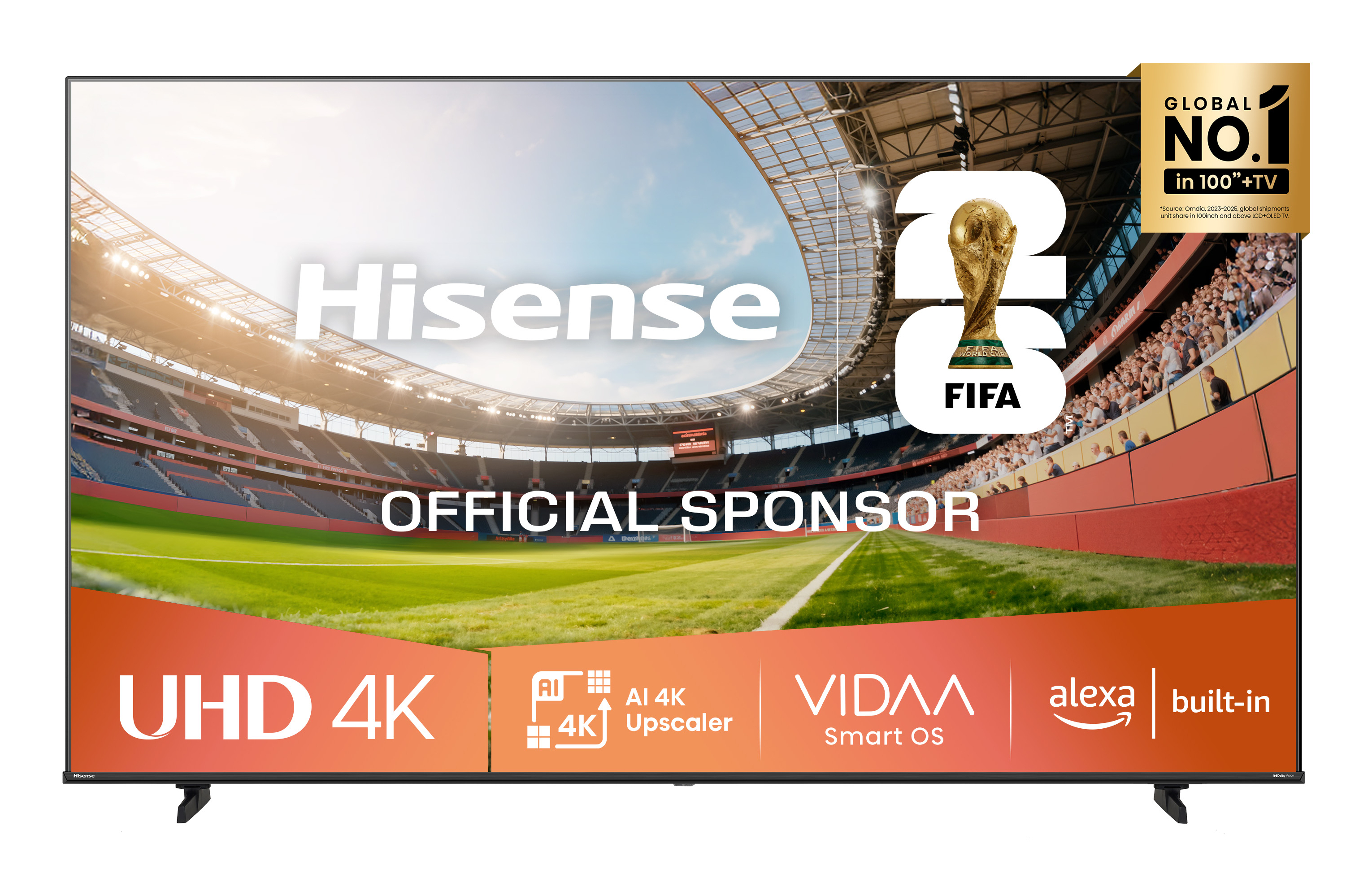Hisense 85A6Q TV LED 85 (215 cm) 4K UHD 3840x2160 HDR10 TV connecté 3xHDMI 2.1 WiFi — photo 1