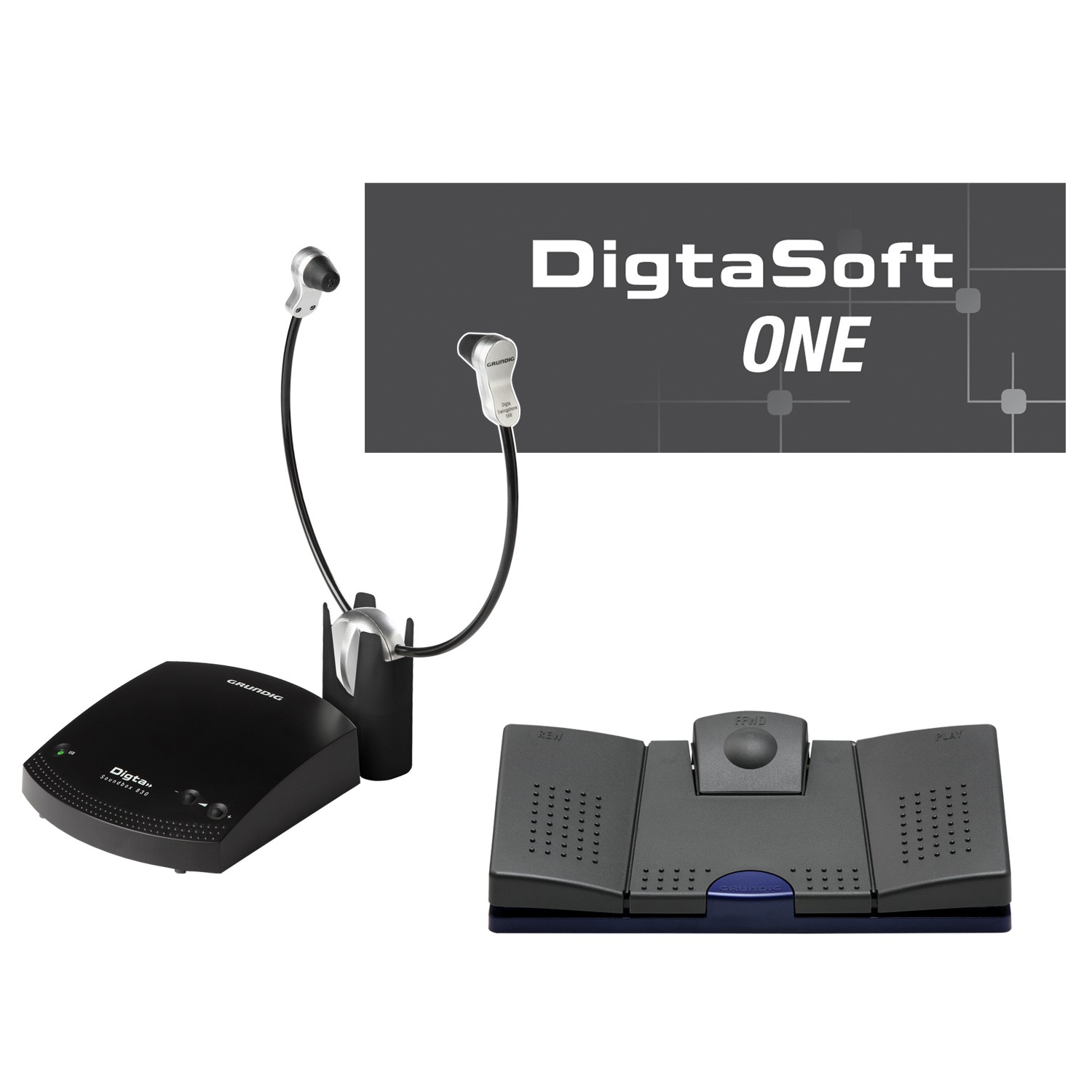 Grundig KDC5672-12 transcription/translation system Foot control unit