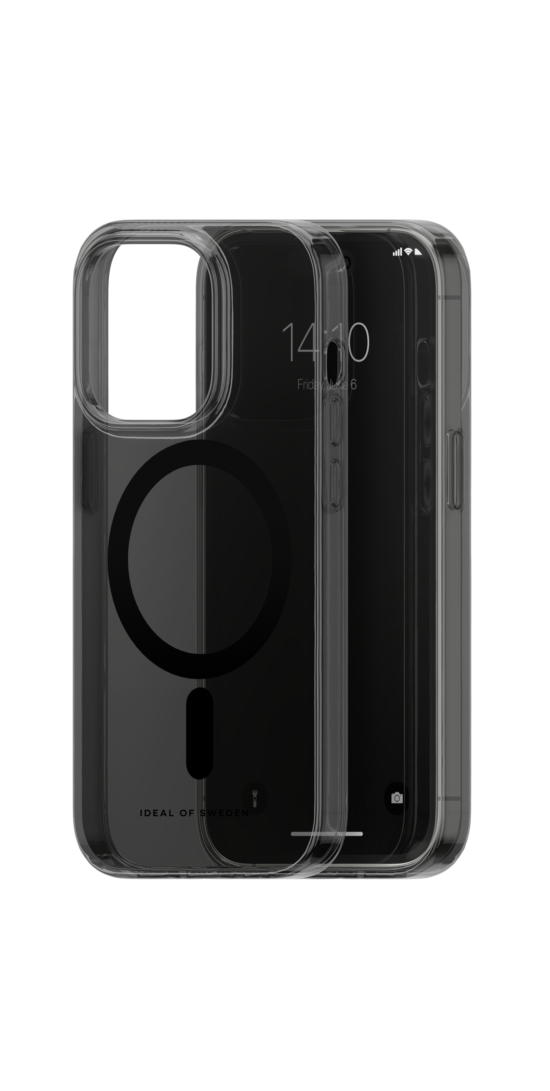 iDeal of Sweden Clear Case MagSafe iPhone 14 Pro Tinted Black – image 2